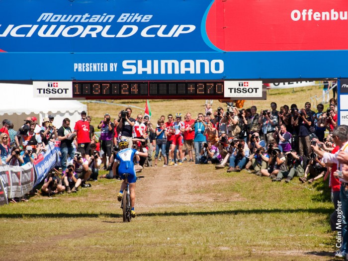 Finishing 2nd at the 2010 Offenburg World Cup