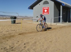 Racing at the Boulder Reservoir